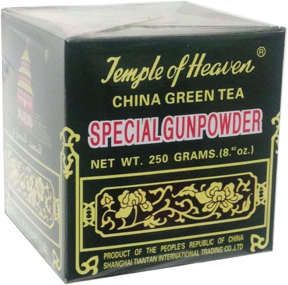 China Green Tea - Special Gunpowder Loose Tea - 8.82 Oz (Pack of 2)