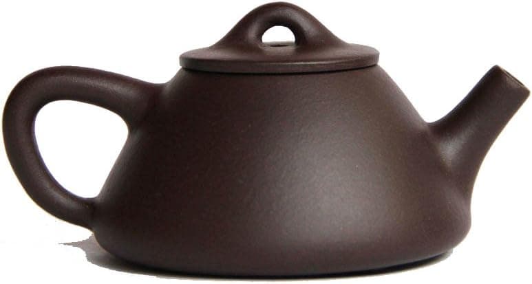 Chinese Yixing Purple Clay Handmade Zisha Shipiao Teapot Zi Ni 90cc
