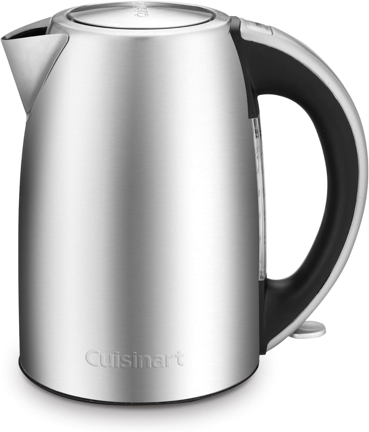 Cuisinart JK-17P1 1.7-Liter Cordless Electric Kettle, Stay Cool Nonslip Handle, Auto Shutoff, Removable Filter, Stainless Steel