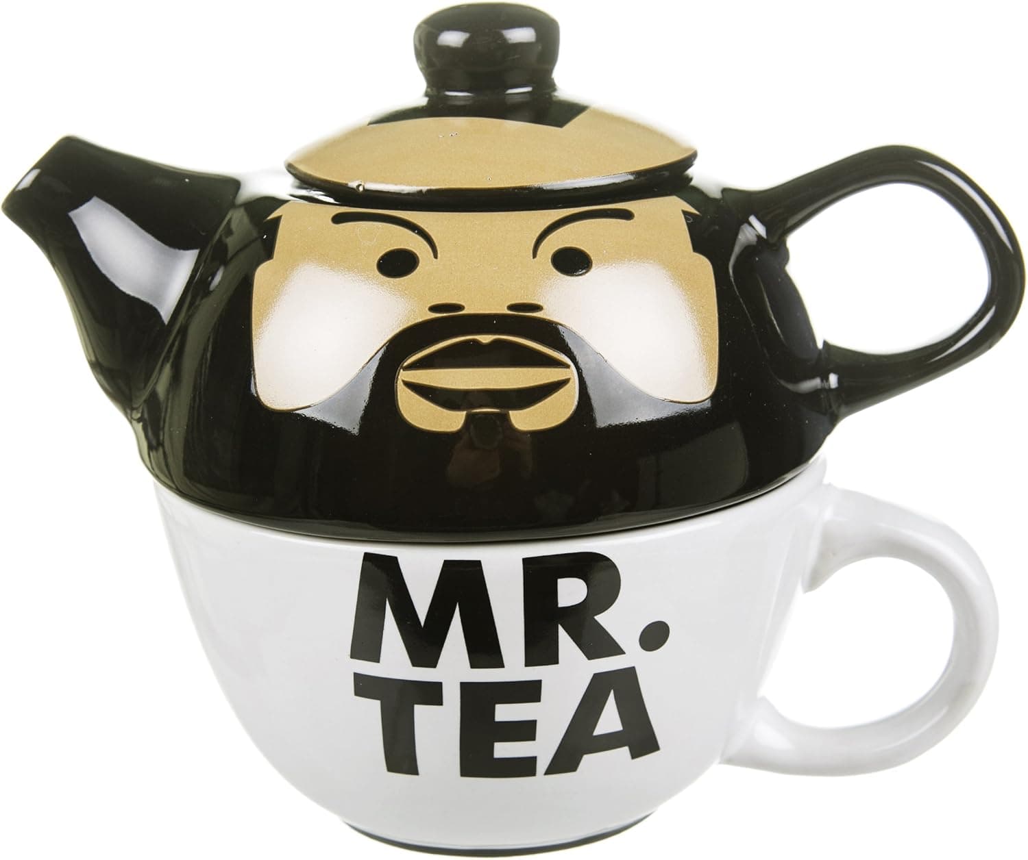 Mr Tea Teapot And Cup For One Set