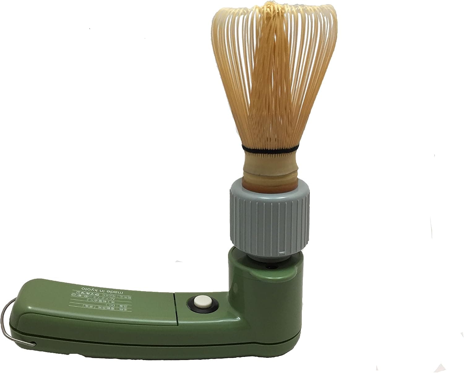 CHARAKU Japanese Handheld Electric Matcha Whisk/Frother with Bamboo Chasen Made in Japan
