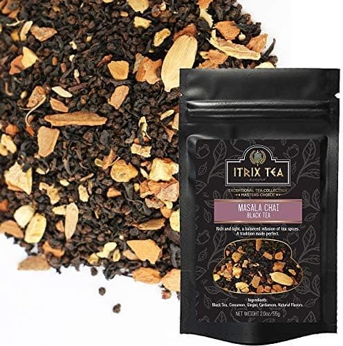 Masala Chai Tea - Organic Loose Leaf Black Tea Blend with Spices, 1 lb