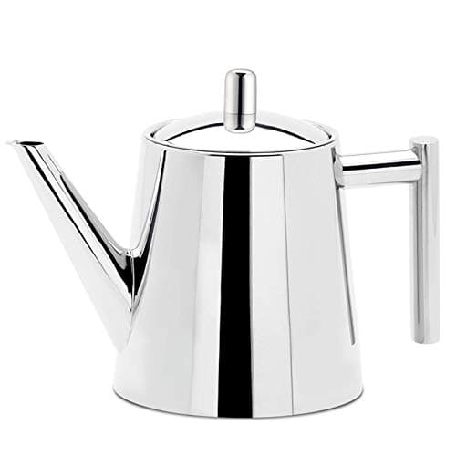 Easyworkz Stainless Steel Teapot with Removeable Infuser 27 oz Stovetop Tea Maker for Fruit Herbal and Infusion Tea