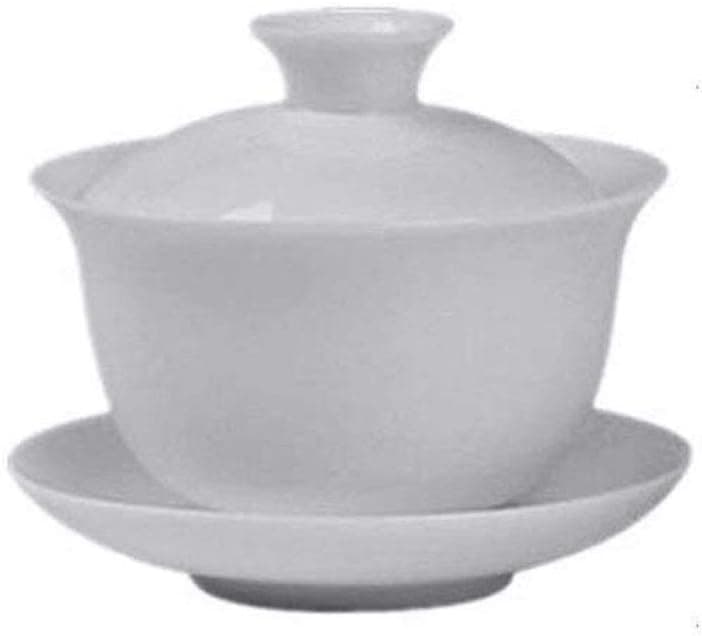 Gaiwan 100ml Cup White Porcelain Teacup Chinese Gongfu Tea Set