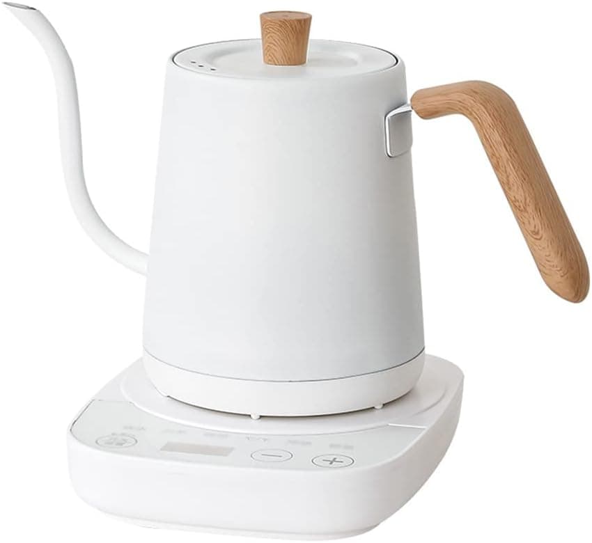 Smart Gooseneck Kettle 800ML Electric with Temperature Control, 304 Stainless Steel